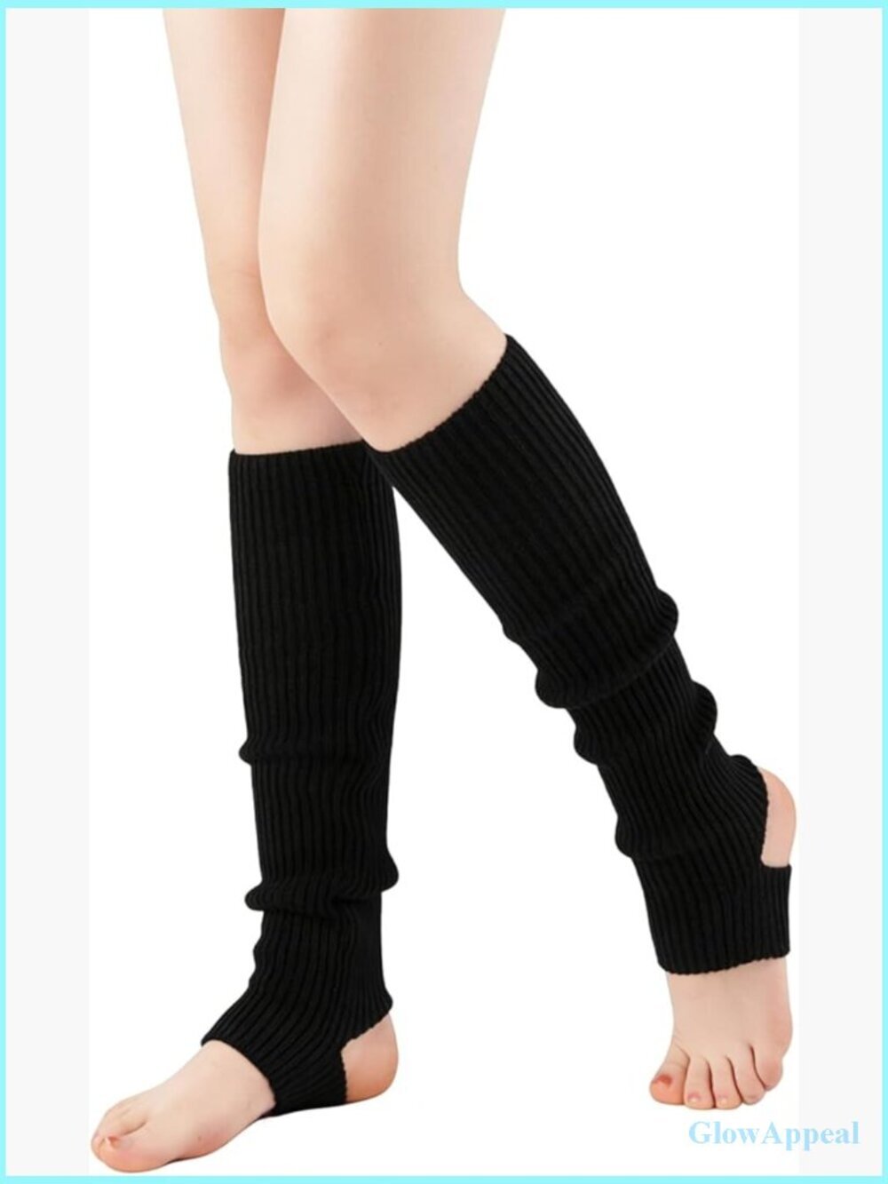 Kawaii Stirrup Leg Warmers Japanese Socks 80s Emo Goth Gyaru
